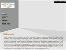 Tablet Screenshot of foothillsateatoncanyon.com
